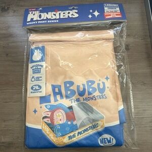 Authentic Labubu The Monsters WACKY MART series  Messenger Bag